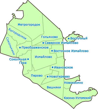 карта сао